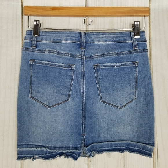 KanCan Jean Mini Skirt - Picture 2 of 8